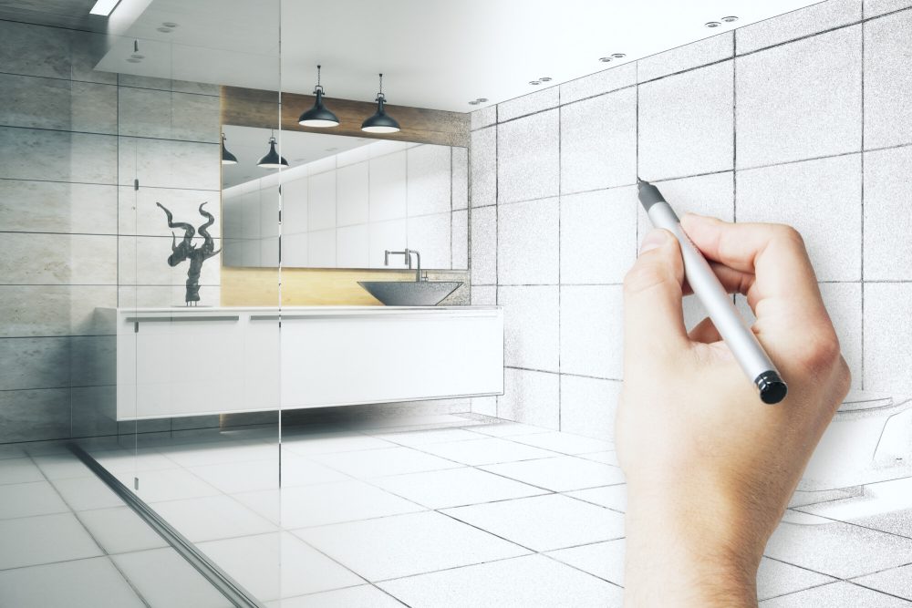 Bathroom Remodeling concept